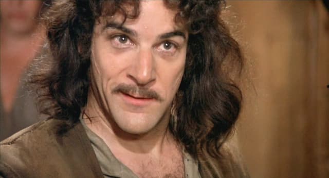 Inigo Montoya (Mandy Patinkin) from "Princess Bride (1987)" looking determined.